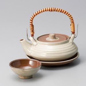 松葉平型土瓶 土瓶蒸しの器 白松葉平型土瓶むし（直火可） : 器屋一信ヤフー店