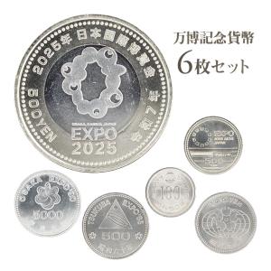 万博記念貨幣 6枚セット 記念硬貨 コインセット コレクターアイテム 歴史グッズ 希少貨幣 限定記念品 貨幣コレクション 収集趣味 記念メダル