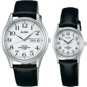 アルバ・ソーラー腕時計 セイコー SEIKO 革ベルト(111781)
