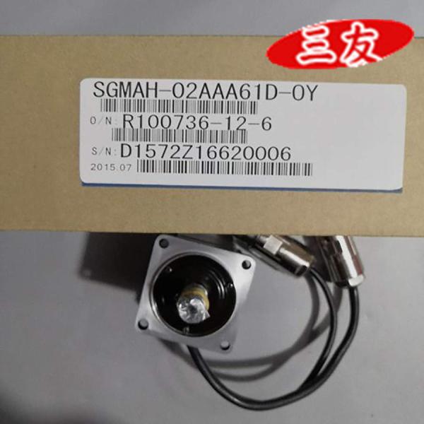 新品 未使用   SGMAH-02AAA61D-OY 200W 3000r/min 200VAC  ...