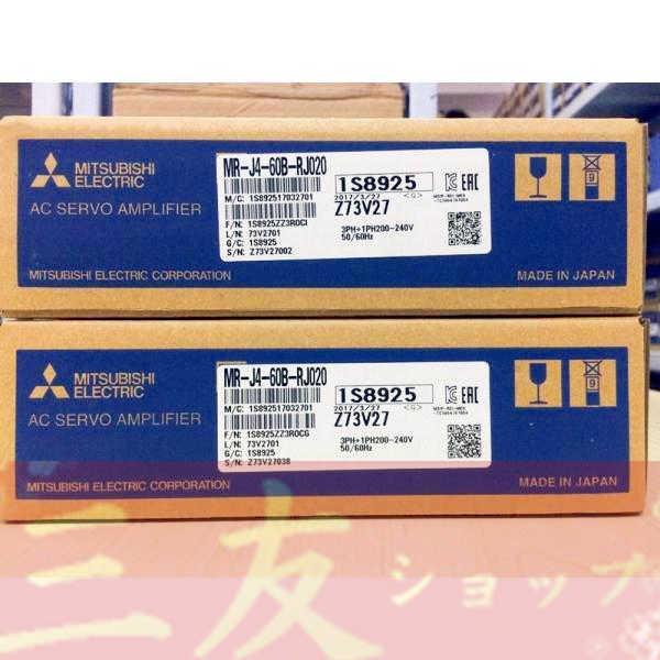 新品   MR-J4-60B-RJ020  6ヶ月保証
