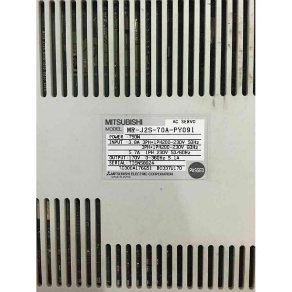 新品    未使用   MR-J2S-70A-PY091   在庫あり 【6ヶ月保証】