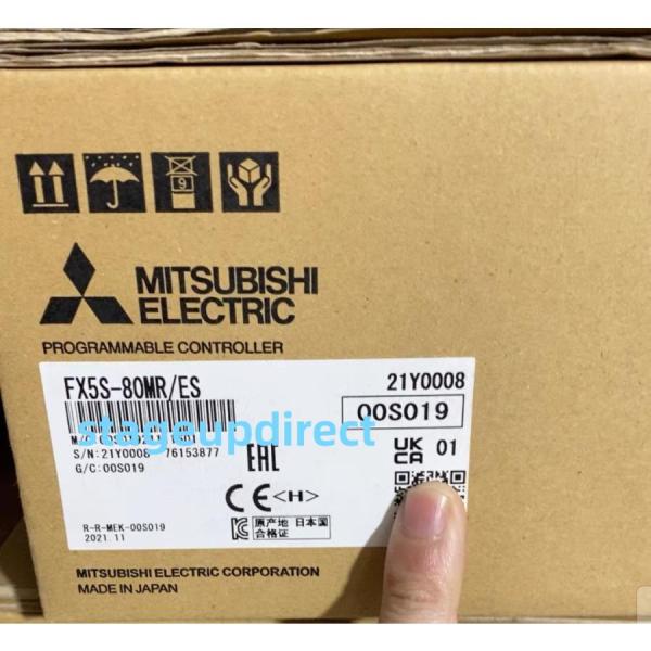 新品 MITSUBISHI/三菱 FX5S-80MR/ES FX5S CPUユニット シーケンサ P...