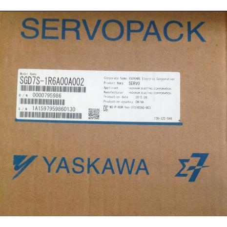 新品 新品 未使用 SGD7S-1R6A00A002 サーボドライバー 保証