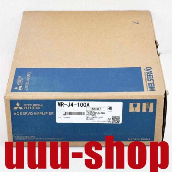 新品 在庫あり 未使用 6ヶ月保証 MR-J4-100A サーボドライブ
