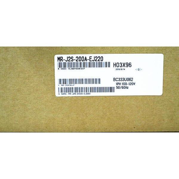 新品 未使用 MR-J2S-200A-EJ220 6ヶ月保証
