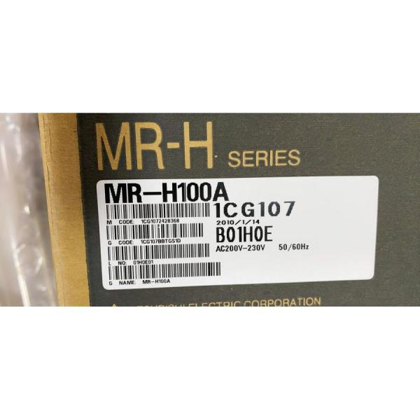 新品    未使用    MR-H100A   在庫あり 【6ヶ月保証】