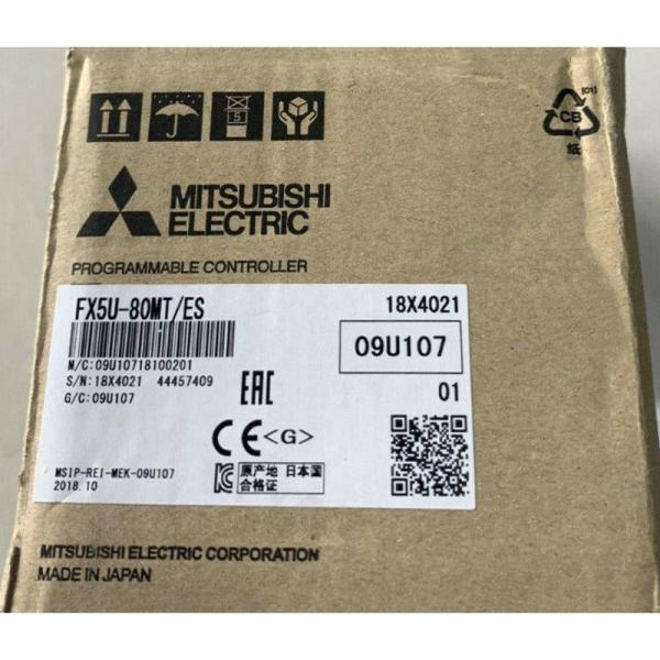 【新品★在庫あり】未使用 6ヶ月保証 FX5U-80MT/ES【６ヶ月保証】