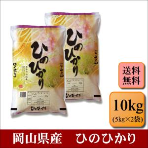 コシヒカリ お米 令和7年産 岡山県産 こしひかり 10kg(5kg×2袋) 米