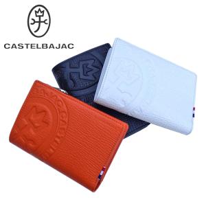 CASTELBAJAC（カステルバジャック） 二つ折り財布 セミ長財布 本革
