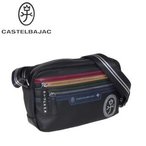 CASTELBAJAC カステルバジャック ヨット メンズ 横型ミニショルダー 合皮ショルダー ショルダーバッグ 028162｜uwajimakaban