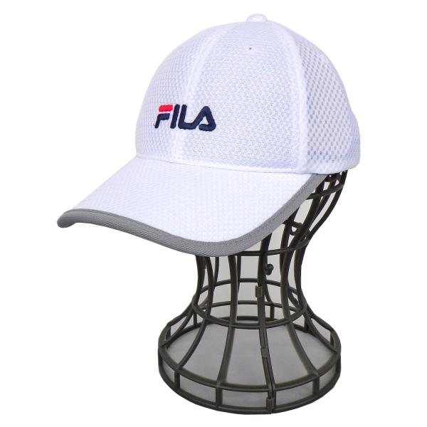 春・夏 帽子 FILA フィラ 262-013001 ライトメッシュ キャップ