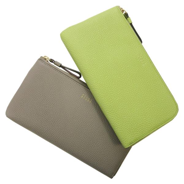 PELLE BORSA Fine goods ペレボルサ フィーネグッズ 抗菌防臭加工 L型ファスナ...