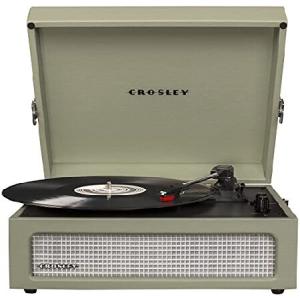Crosley CR8017B-SA Voyager Vintage Portable Turntable with Bluetooth