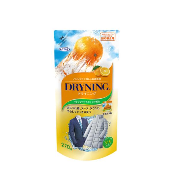 ドライニング ゲルタイプ 詰め替え用 270g ドライマーク 洗剤 衣類 おしゃれ着 手洗い つけ置...