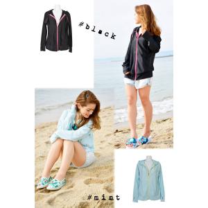 ラッシュガード レディース 海 水着 UV パ...の詳細画像4