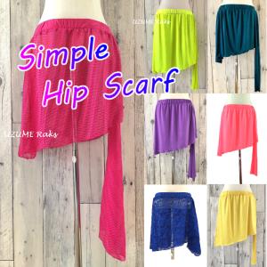 ヒップスカーフ カバーアップ スカート レッスン着