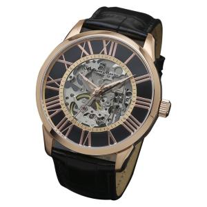 両面スケルトン腕時計　手巻式腕時計　かっこいい時計　サルバトーレマーラ Salavatore Marra (SM16101)｜v-c-zerofive
