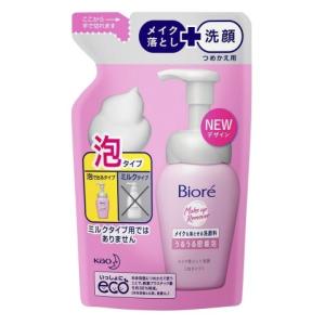 花王 ビオレメイクも落とせる洗顔料密着泡詰替140 ml/ ビオレ 洗顔  (毎)｜v-drug-2