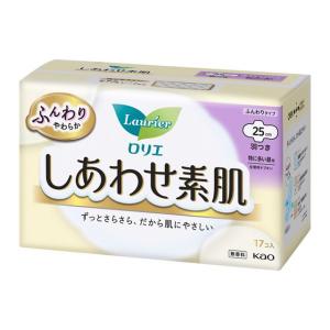 ロリエ しあわせ素肌 特に多い昼用 羽つき １７個入 /ロリエ しあわせ素肌 生理用品 ナプキン｜v-drug-2