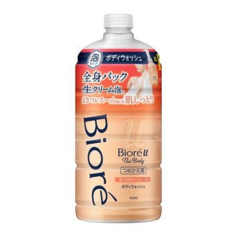 花王 ビオレｕ ザボディ 泡タイプボディウォッシュ モイスチャースムース 詰替 ７８０ｍｌ/生クリー...