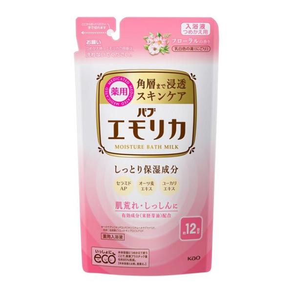 花王 エモリカフローラル詰め替え360 ml/ エモリカ 入浴剤