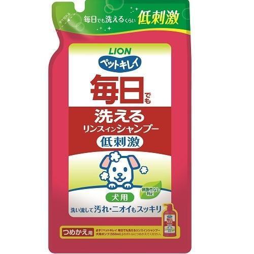 ペットキレイ 毎日でも洗えるリンスインシャンプー 愛犬用 つめかえ用 400ｍｌ/ 犬用品 シャンプ...