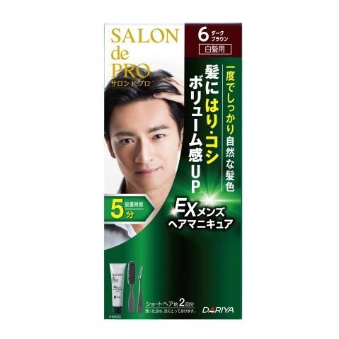 サロンドプロメンズヘアマニキュア6 90ｇ/ サロンドプロ 白髪染め ヘアカラー