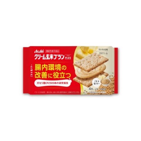 クリーム玄米ブランプラス　ごま＆塩バター７２ｇx6個セット/バー
