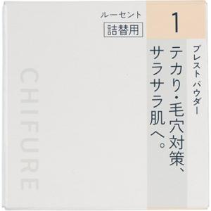 ちふれ プレストパウダーＳ 詰替用１ ルーセント/ちふれ おしろい フェイスカラーの商品画像