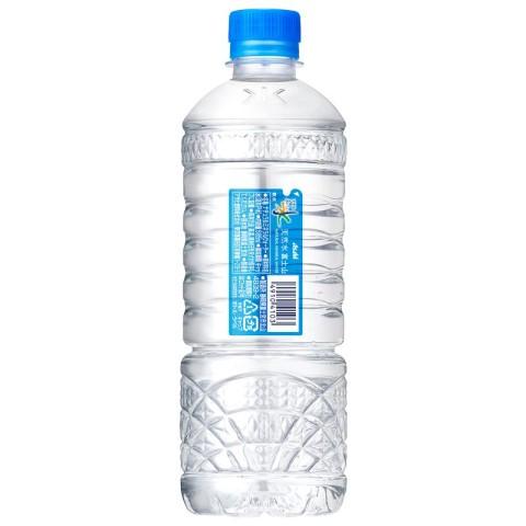 アサヒ おいしい水 天然水 シンプルｅｃｏラベル ５８５ｍｌ(24本セット 1ケース)/飲料 ペット...