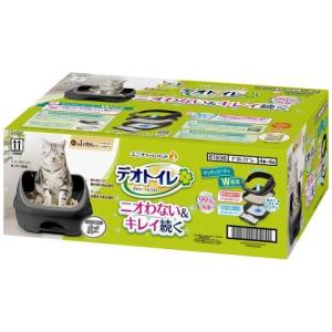 デオトイレ 脱臭ファン+本体セット 猫用トイレ ( 1セット