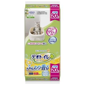 デオトイレ ふんわり香る消臭・抗菌シート ナチュラルガーデンの香り