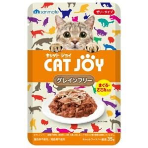 ＣＡＴ　ＪＯＹパウチグレインフリー鮪・笹身３５ｇ/猫　フード