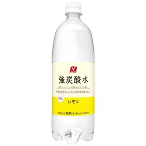 バローセレクト 強炭酸水レモン １Ｌ (12本セット 1ケース) /強炭酸水｜v-drug