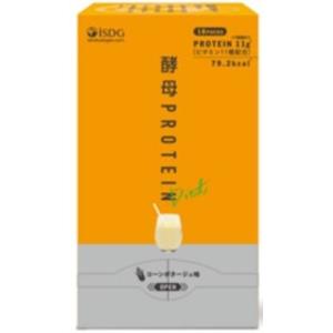 ●【在庫限り】医食同源　酵母プロテイン　コーンポタージュ味　１８包(賞味期限2025/4/12）/ダイエット　プロテイン｜v-drug