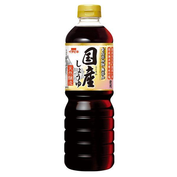 イチビキ 無添加国産しょうゆ 750ml×8個セット/調味料　しょうゆ