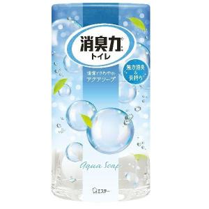 エステー トイレの消臭力 アクアソープ 400ｍｌ/ 消臭力 消臭剤 トイレ用｜v-drug