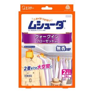 エステー ムシュ−ダ1年間有効ウォ−クイン専用3個/ ムシューダ 防虫剤 クローゼット用｜v-drug