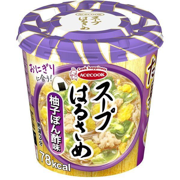 エースコック スープはるさめ柚子ぽん酢味32ｇ×6個セット/ エースコック スープはるさめ