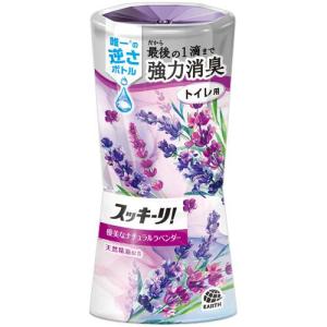 アース トイレのスッキーリ優美なナチュラルラベンダー 400ｍｌ/ スッキーリ 消臭剤 トイレ用｜Vドラッグヤフー店