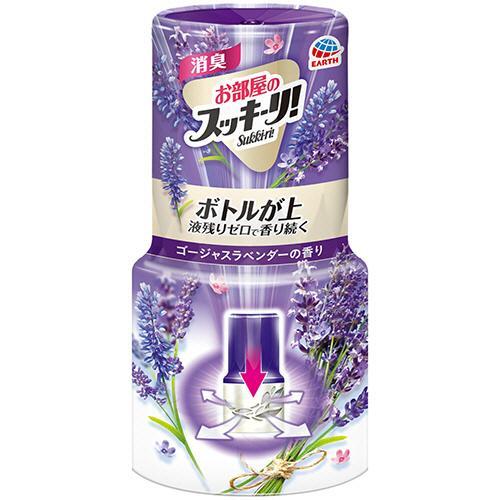 アース お部屋のスッキーリ ゴージャスラベンダ− 400ｍＬ/ スッキーリ 芳香剤 部屋用