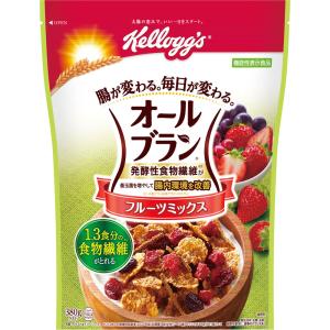 オールブランフルーツミックス袋 ３８０ｇ×6個セット/シリアル　食物繊維
