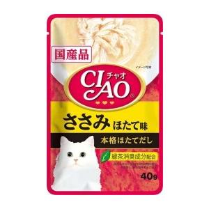 いなば チャオ パウチ ささみ ほたて味 ４０ｇ /いなば