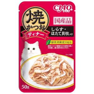 いなば 焼かつおディナーしらすほたて貝柱入り50ｇ/
