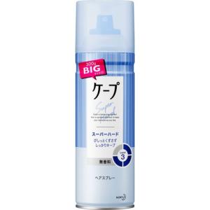 ケープ 花王 スーパーハード 無香料 (300g) ヘアスプレー : ツルハ
