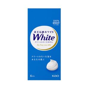 花王 石鹸ホワイト 普通サイズ ６個/石鹸 せっけん