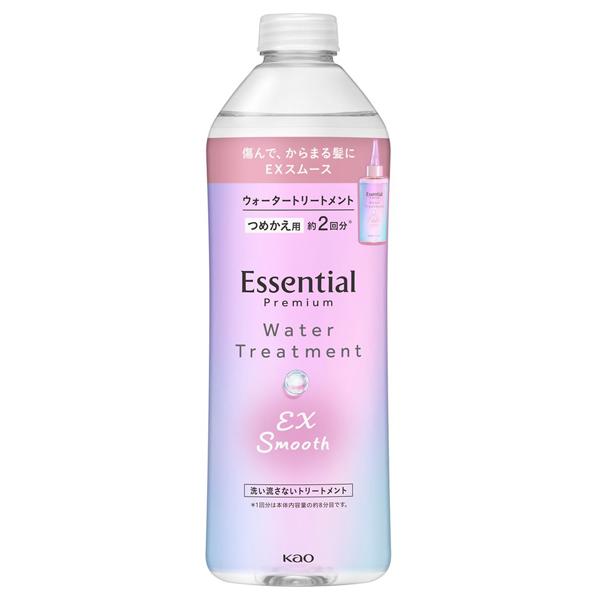 花王　エッセンシャル プレミアム ウォータートリートメント EXスムース つめかえ用 340ml/ヘ...