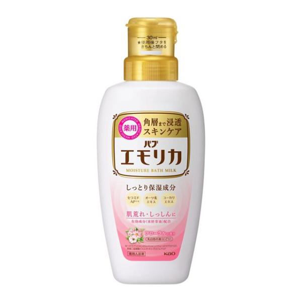 花王 エモリカフローラル本体450 ml/ エモリカ 入浴剤