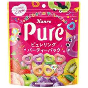 カンロ　ピュレリングパーティーパック　１５９ｇx4個セット/飴　菓子